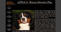 Desktop Screenshot of akabernesemtdogs.com