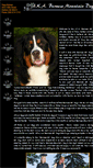 Mobile Screenshot of akabernesemtdogs.com